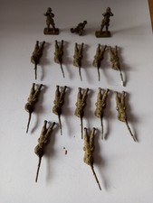 14 Off 25mm Painted Metal British Army Wargame Figures
