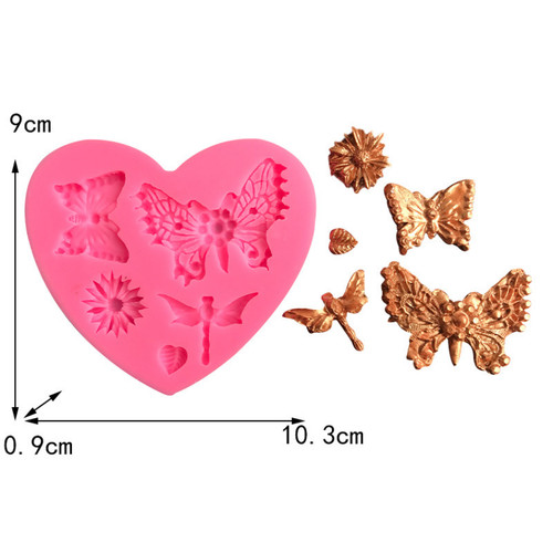 Dragonfly butterfly silicone - butterfly,