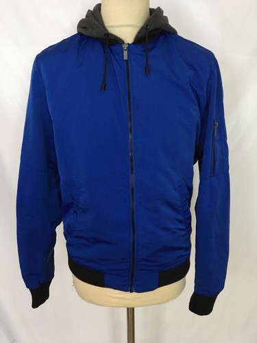 Zara man hooded bomber - hooded,