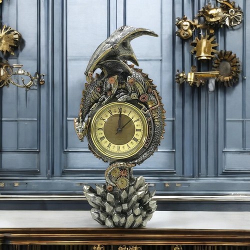 Clockwork dragon steampunk - clockwork,