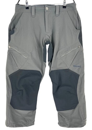 Marmot men straight grey capri - men,