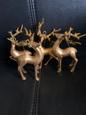 Set 4 plastic Christmas