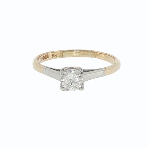 Vintage 18ct gold platinum - 18ct,