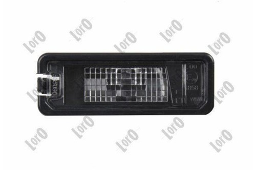 Licence plate light loro - plate,