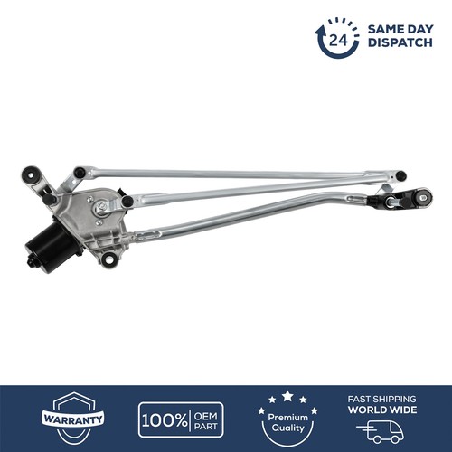Front wiper motor linkage - motor,