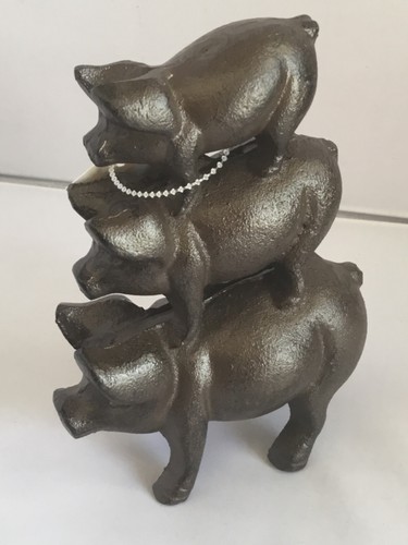 Cast iron stack pigs - of,