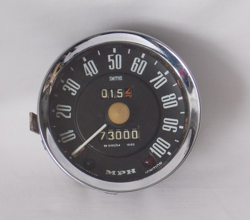 Smiths 100 mph speedometer - smiths,