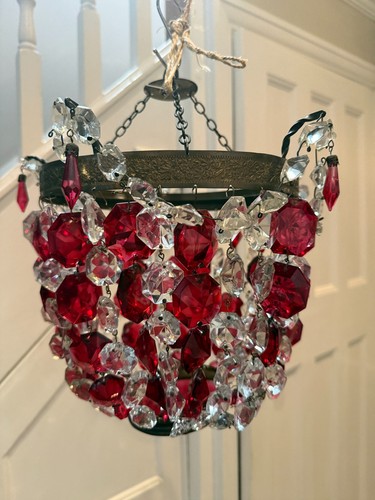 Unusual antique large red - antique,