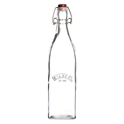 Kilner square clip top bottle - kilner,