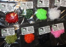 Hareline Frizzle Chenille Medium 10mm fusion body material Fly Tying
