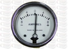 Lucas type ammeter 8-0-8, white faced BSA Classic Motorcycles