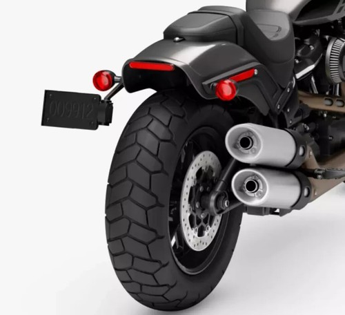 Side mount plate holder for - , m8