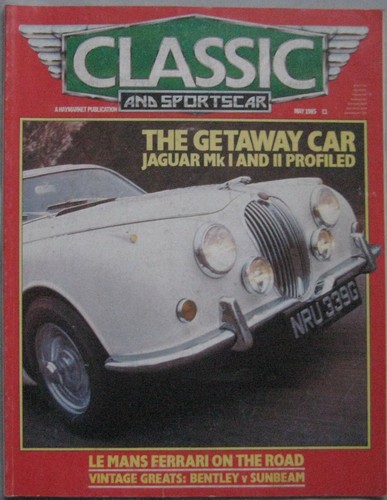 Classic sportscar may 1985 - may,