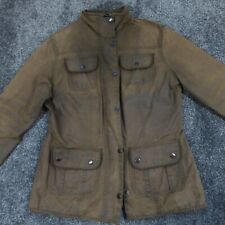 Barbour Jacket Womens 12 Green