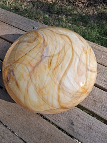 Vintage glass light shade - vintage,