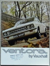 VAUXHALL VENTORA Car Sales