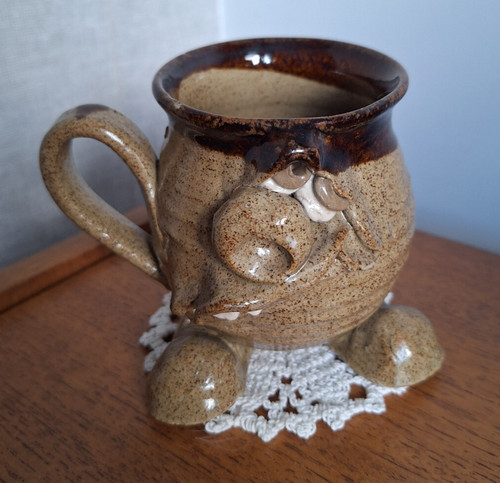 Ugly mug glazed pottery - ugly,