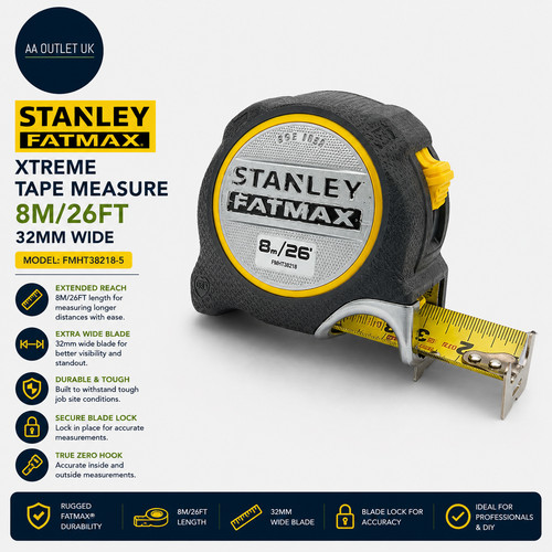 Stanley fatmax xtreme 26ft - xtreme, 8m