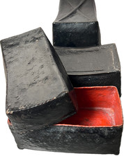 ANTIQUE JAPANESE RED & BLACK