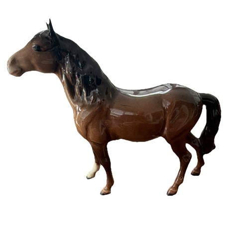 Beswick pony head - pony, up