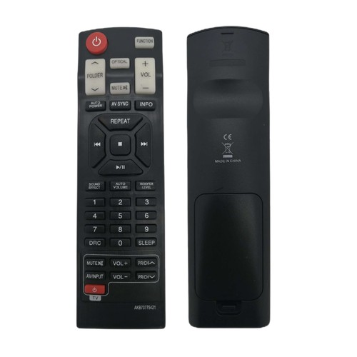 Replacement remote control for - control,
