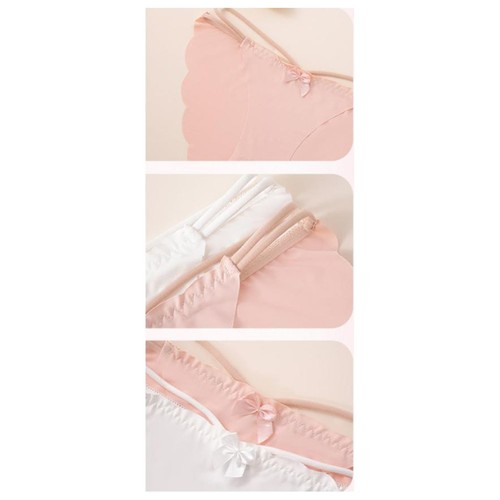 Ladies seamless briefs - ladies, mid