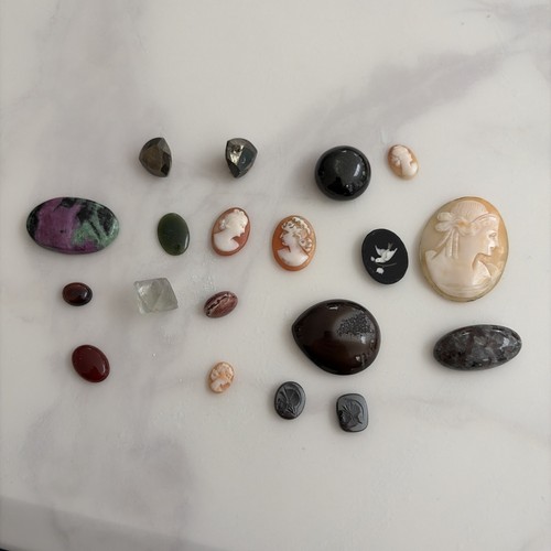Antique collection cameos - antique,