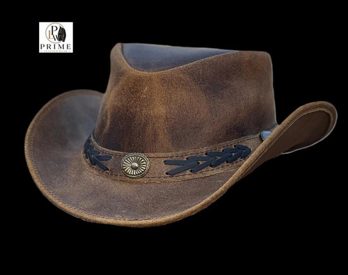 Real leather western cowboy - real,