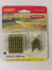 Hornby N8020 Lyddle End Granite Wall Pack No:1 - N Gauge