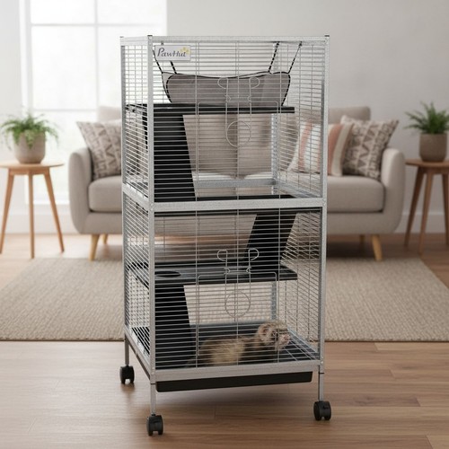 Rolling animal cage for - animal,