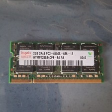 2GB Mixed Brand PC2-6400S 2RX8 DDR2-800MHz 200Pin SODIMM Laptop RAM