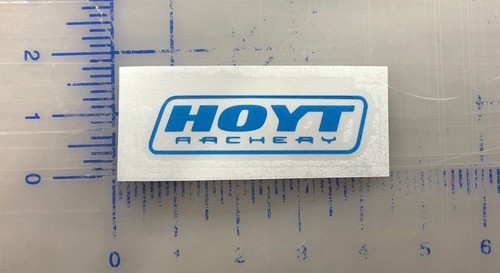 Hoyt archery decal vinyl - archery, 4.5