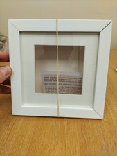 6 x 6 3D Deep Display/Craft/Casting Frame White 