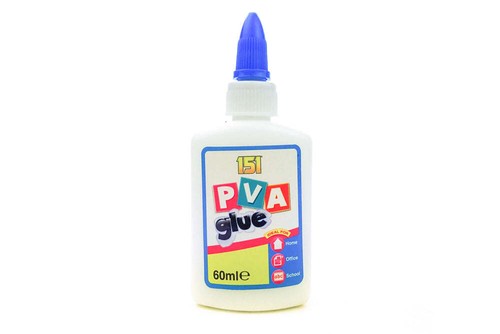 White craft pva glue 60g - glue,