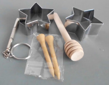CHRISTMAS CRACKER BITS AND BOBS ~ FILLERS FOR HOME MADE CRACKERS X 5