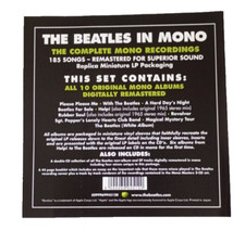 THE BEATLES IN MONO CD BOX