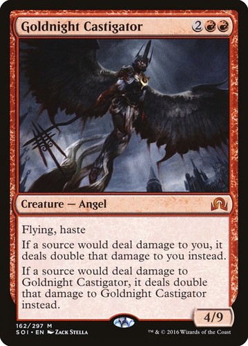 Mtg goldnight castigator - mtg,