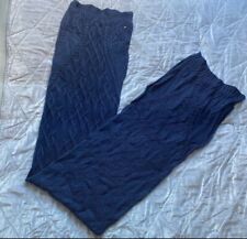 UGG Australia Cable Stitch chunky knit Navy scarf  