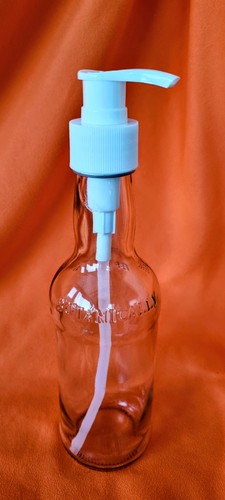 Glass soap dispenser - soap,