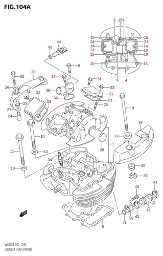 Suzuki genuine bolt 8mm - suzuki, x