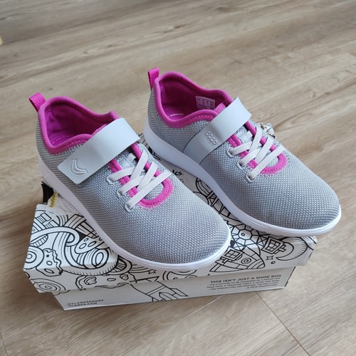 Clarks light grey - grey, girls