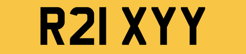 Neat old private car reg - neat,