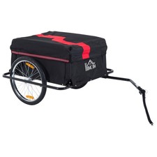 Aosom 2Wheel Bicycle Cargo Wagon Trailer Foldable, Refurbished