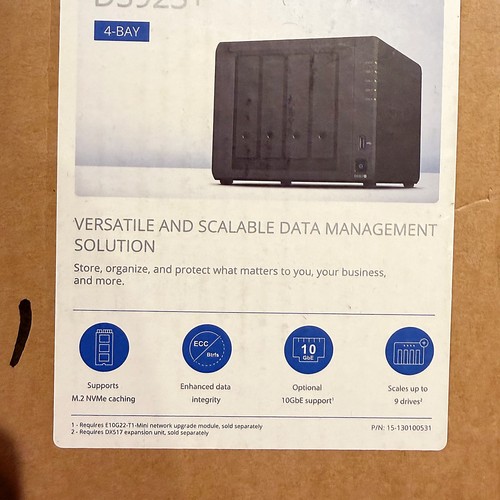 Synology ds923 48tb bay - synology, 4-bay