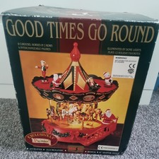 Maisto 63020 Santa's Carousel Park Musical Lighted Good Times Go Round 