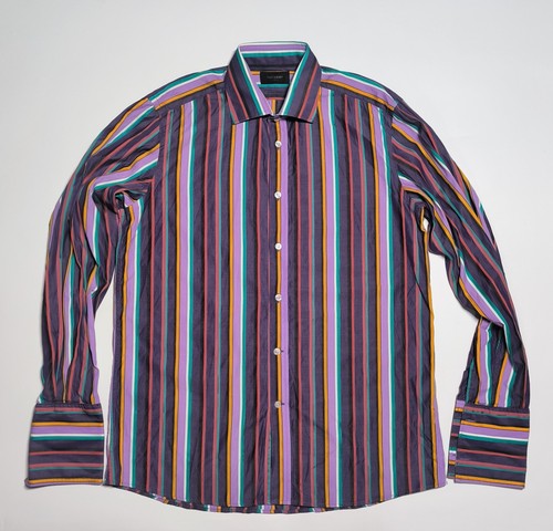Duchamp mens striped shirt - duchamp,