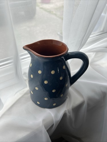 Teal blue white - blue, spots