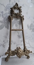 Vintage Ornate Brass Picture