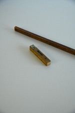 Vintage Wooden Rule & Mini Spirit Level