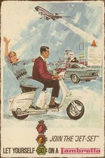 Lambretta Moped Scooter Advert